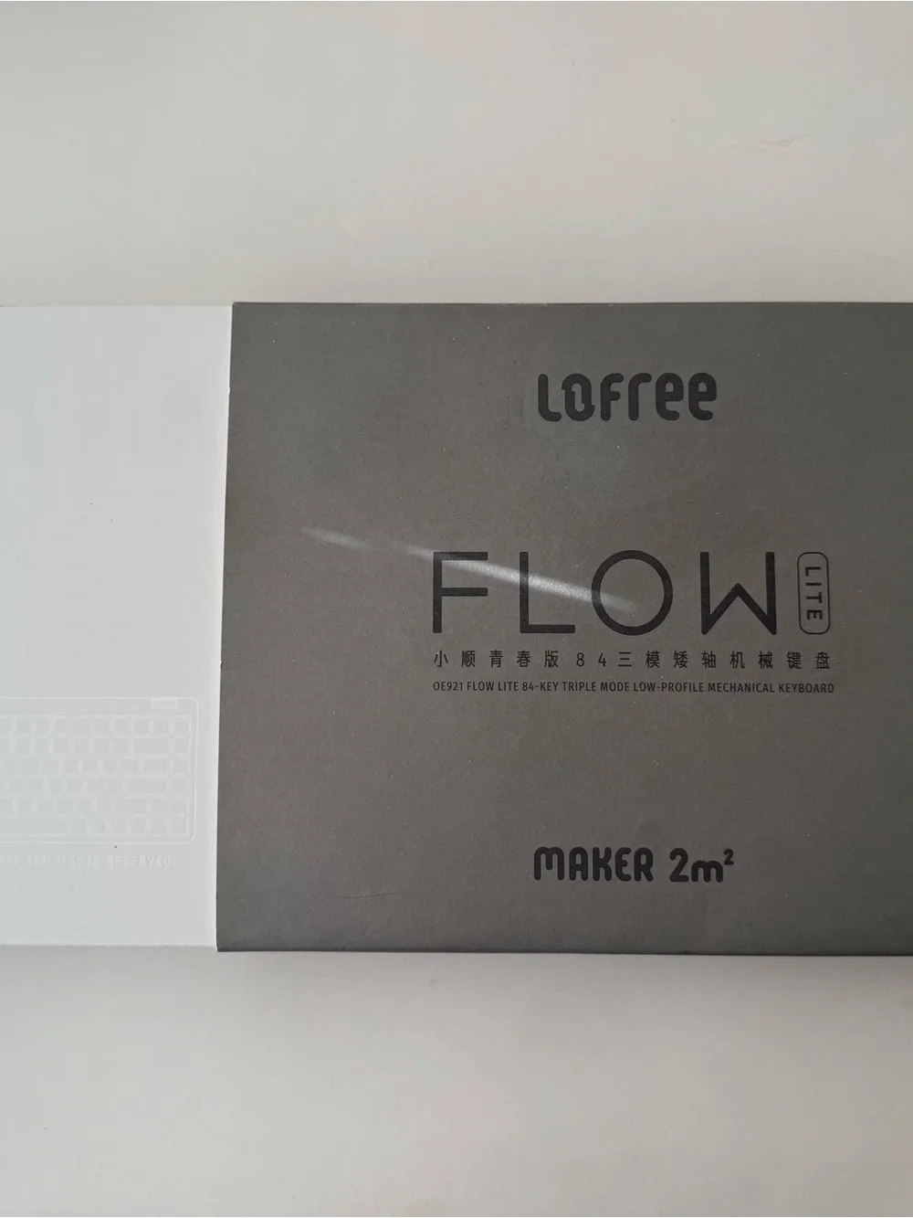 Lofree Flow Lite84 Low-profile Mechanical Keyboard